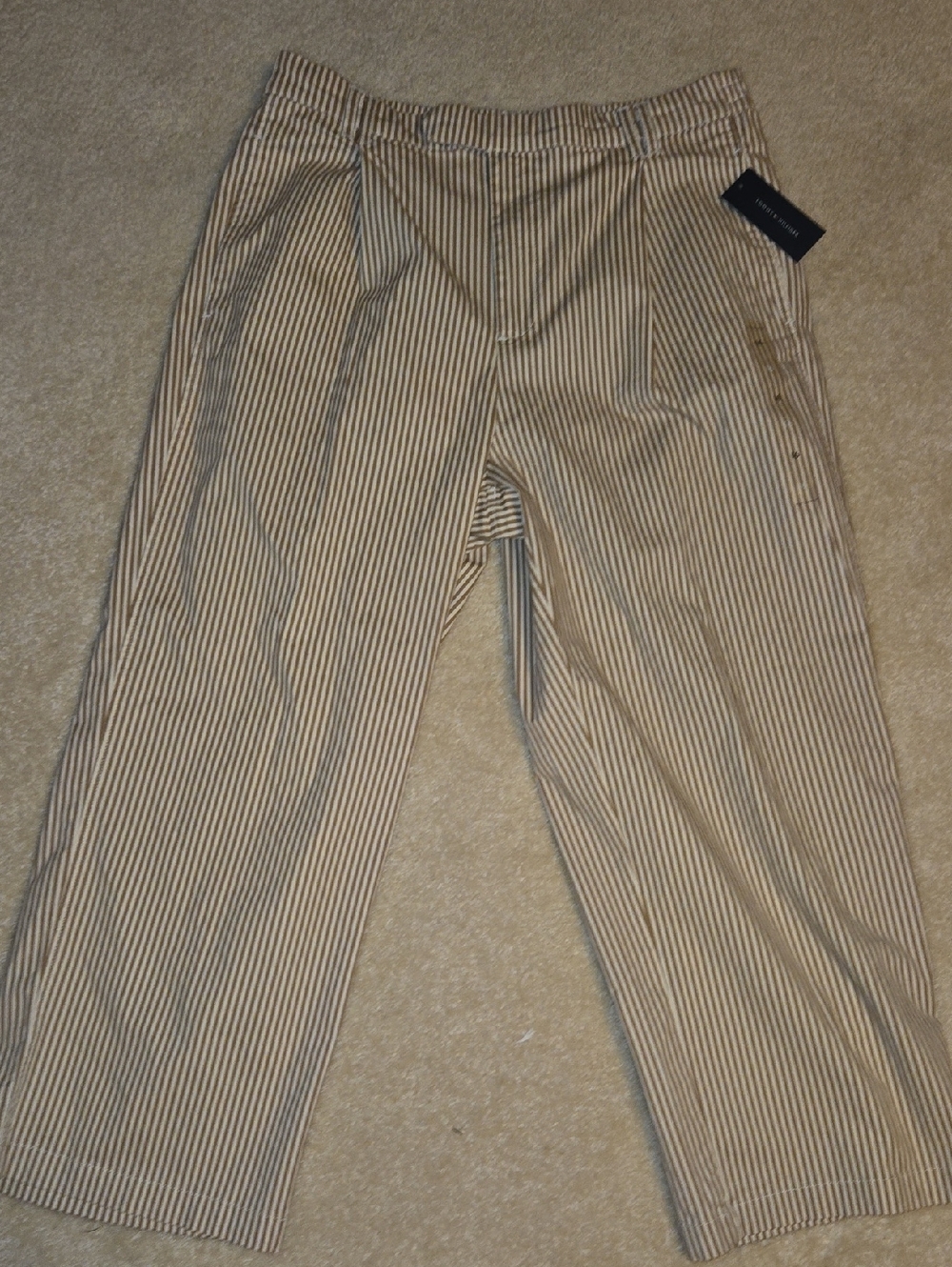 Women's Striped Cotton Tommy Hilfiger pants